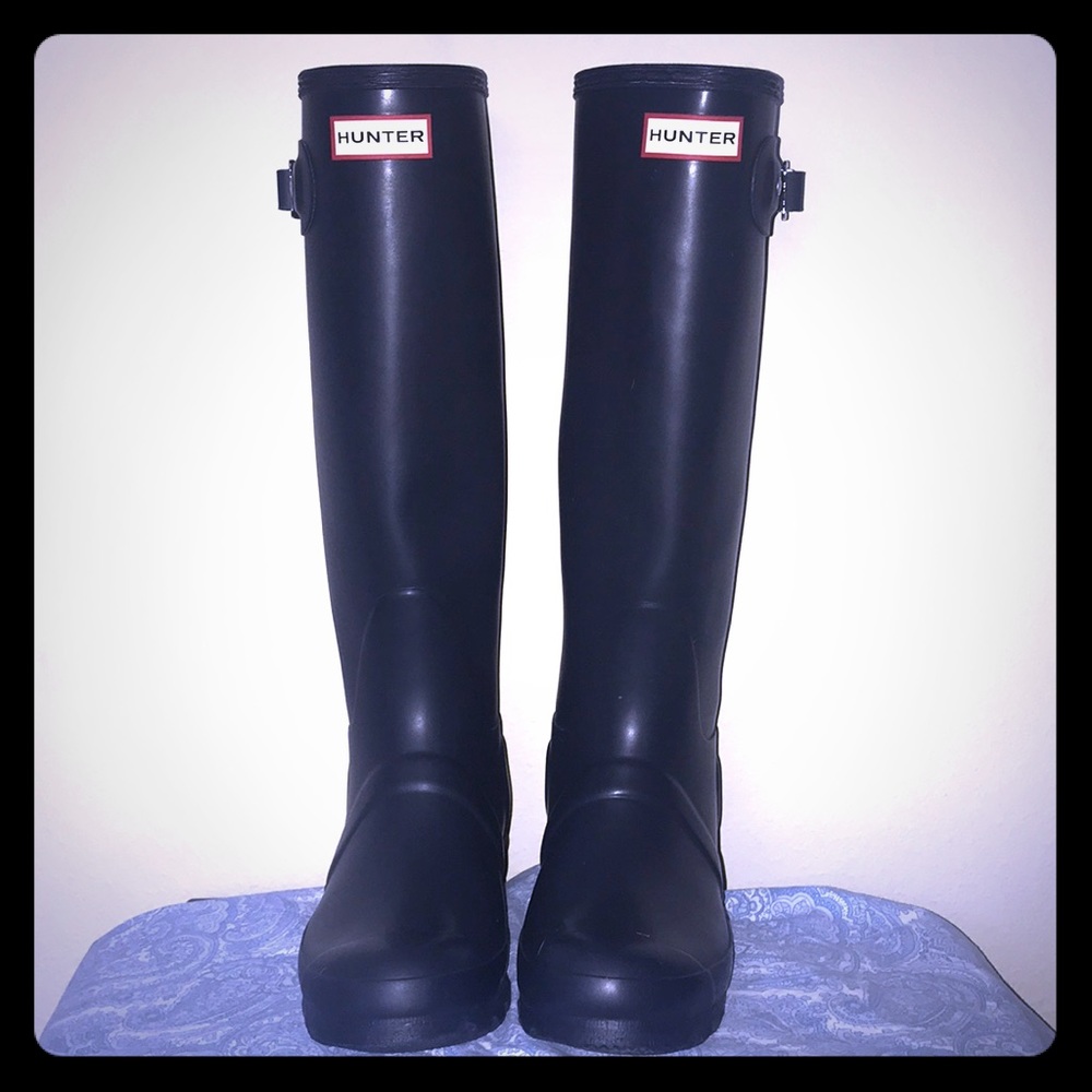 Women’s HUNTER Original Tall Rain Boots: Navy